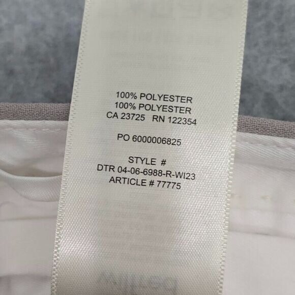 Wilfred Aritizia The effortless Pant Trouser Women's 10 Gray High Waist Wide Leg - Picture 12 of 16